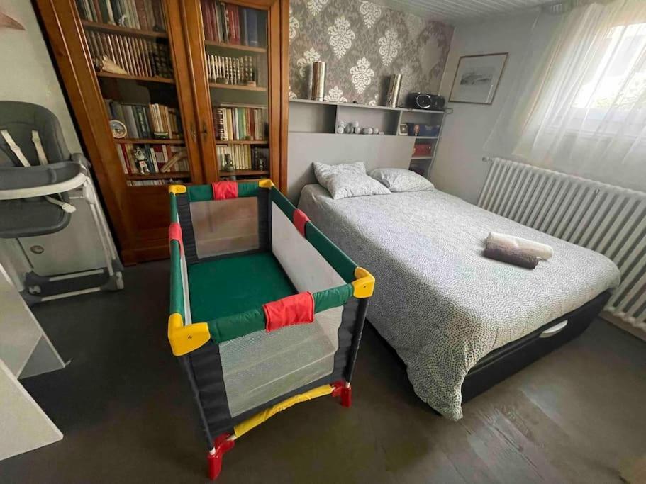 Maison Spacieuse Avec Jardin Et Salle De Sport Saint-Brieuc Luaran gambar
