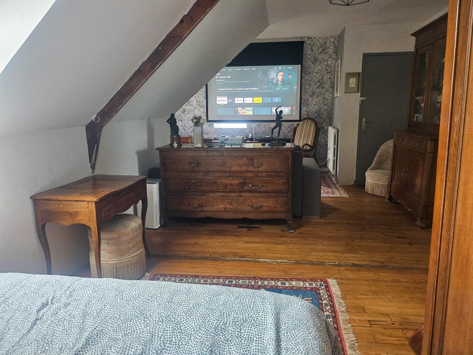 Maison Spacieuse Avec Jardin Et Salle De Sport Saint-Brieuc Luaran gambar